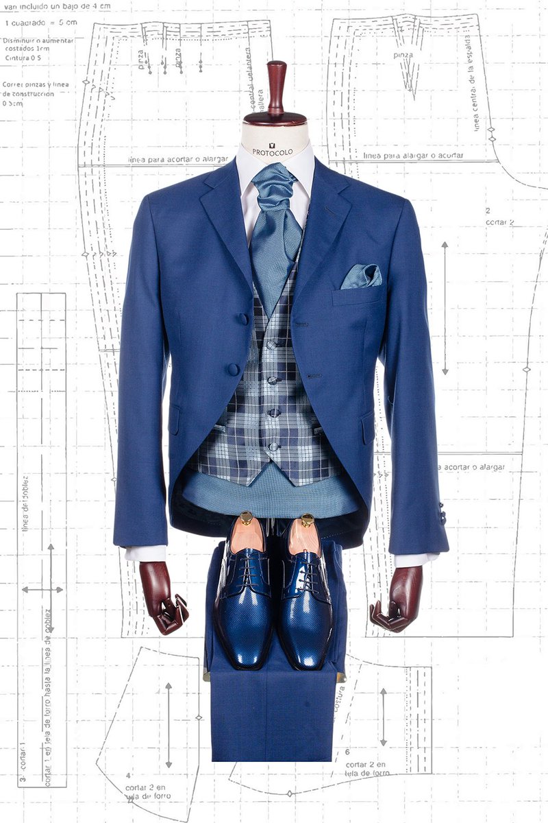 protocolonovios's tweet photo. #Trajedenovioazul VERSA FASTO.
Este traje de ceremonia azul es una apuesta segura de la exclusiva colección 2019 de Protocolo. Pide cita en el siguiente link y ven a descubrir nuestra colección especial para el día de tu boda ▶ https://t.co/dHytTK1ktT https://t.co/Unb1OWnshW