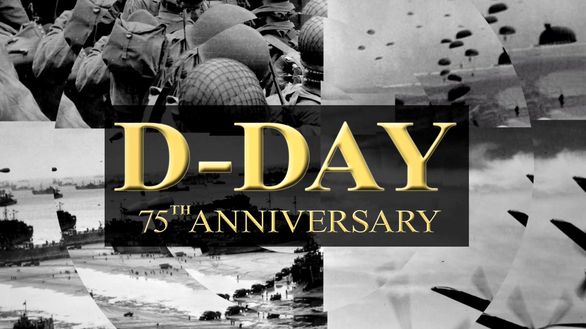 #DDay75 >historyonthenet.com/d-day; iwm.org.uk/history/the-10…; visitorfun.com/event/14785/d-…; forces.net/d-day/d-day-75…; aarp.org/politics-socie…; eur.army.mil/DDay75/videoid…