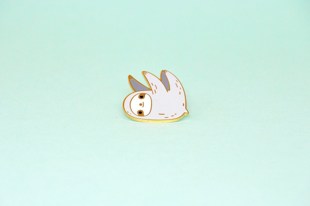 Nori_Studio's tweet photo. sloth lover gift, sloth enamel pin by Noristudio https://t.co/E8H4mqOKeH #slothpin #sloth #enamelpin #lapelpin #hatpin #epiconetsy #etsychaching #craftshout #slothlover #slothlife #pingamestrong https://t.co/PG62pE2bUj