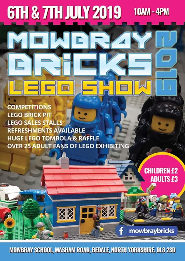 1 month until the doors open for the 6th Mowbray Bricks!!!

Who's coming along?