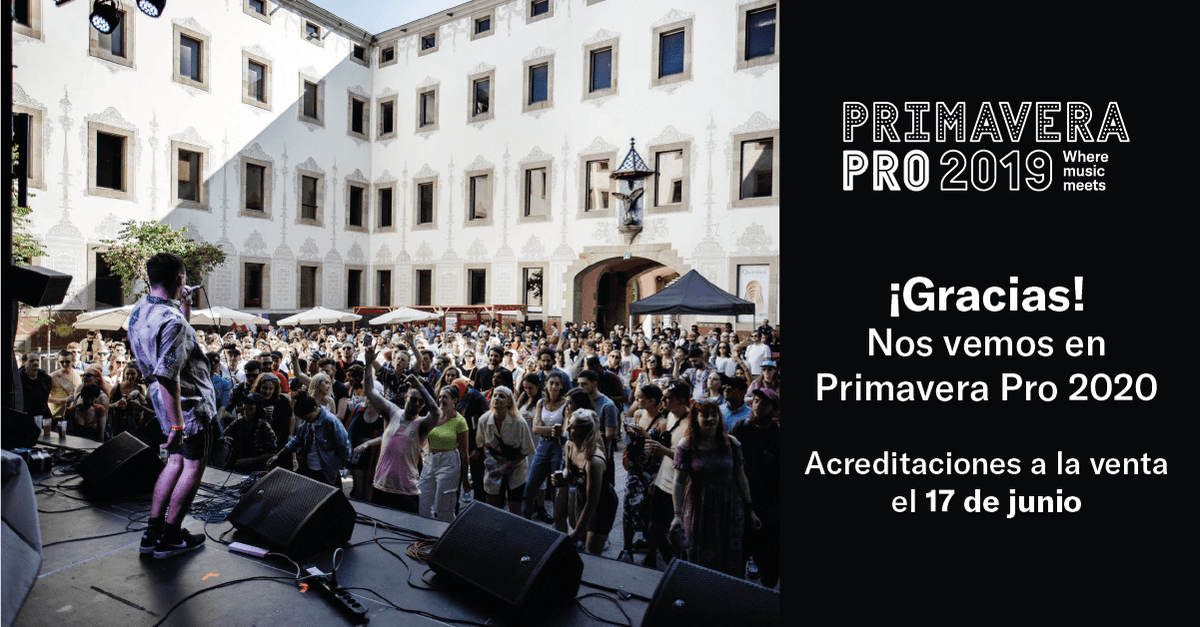 PrimaveraPro's tweet photo. Gracias por hacer posible #PrimaveraPro19. ¡Nos vemos en #PrimaveraPro20! https://t.co/AQDARB4Zom