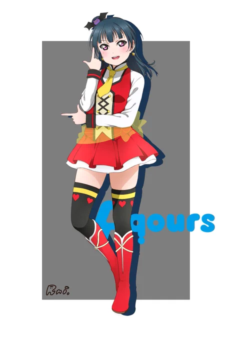 ラブライブフェスまでにSDS衣装29人描くよ!企画
5人目はヨハネ? 