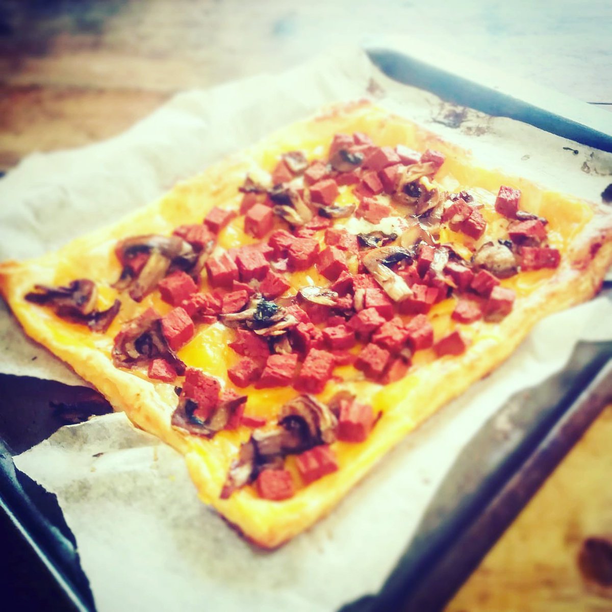 Vegan Chorizo Tart