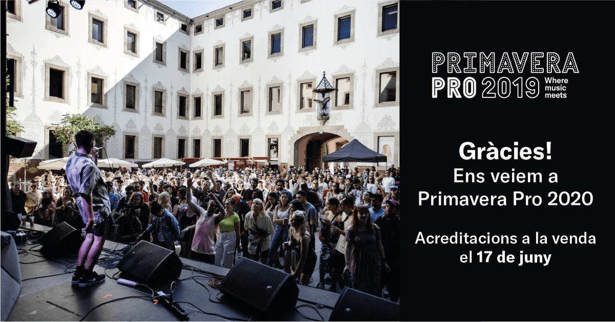 PrimaveraPro's tweet photo. Gràcies per fer possible #PrimaveraPro19. Ens veiem a #PrimaveraPro20! https://t.co/9PA15u71vr