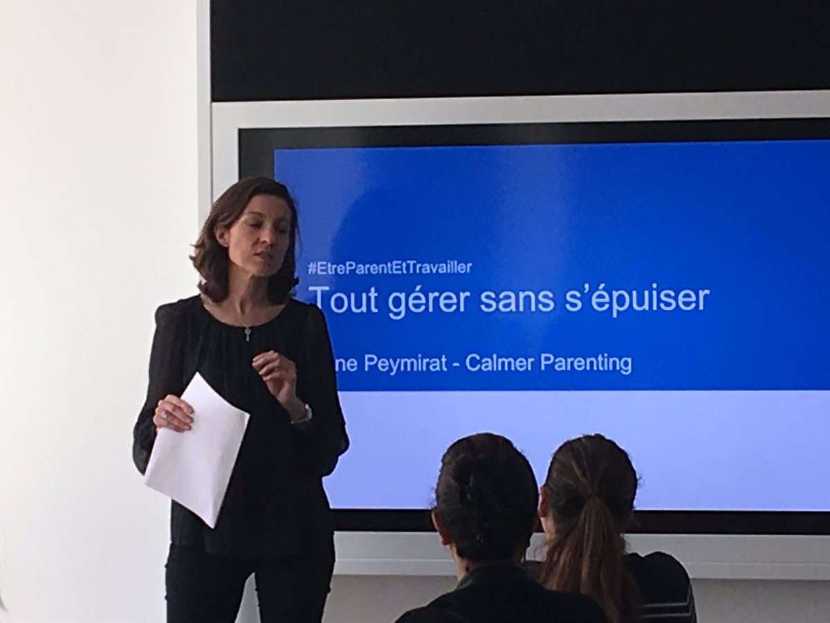 CarolineCourtin's tweet photo. “Comment tout gérer?”  Temps de qualité, partage des tâches, poser des attentes claires ... 
🙏 pour ces outils et astuces #SemaineParentalité @AnnePeymirat @BNPParibas https://t.co/GFqRxt2ZWt