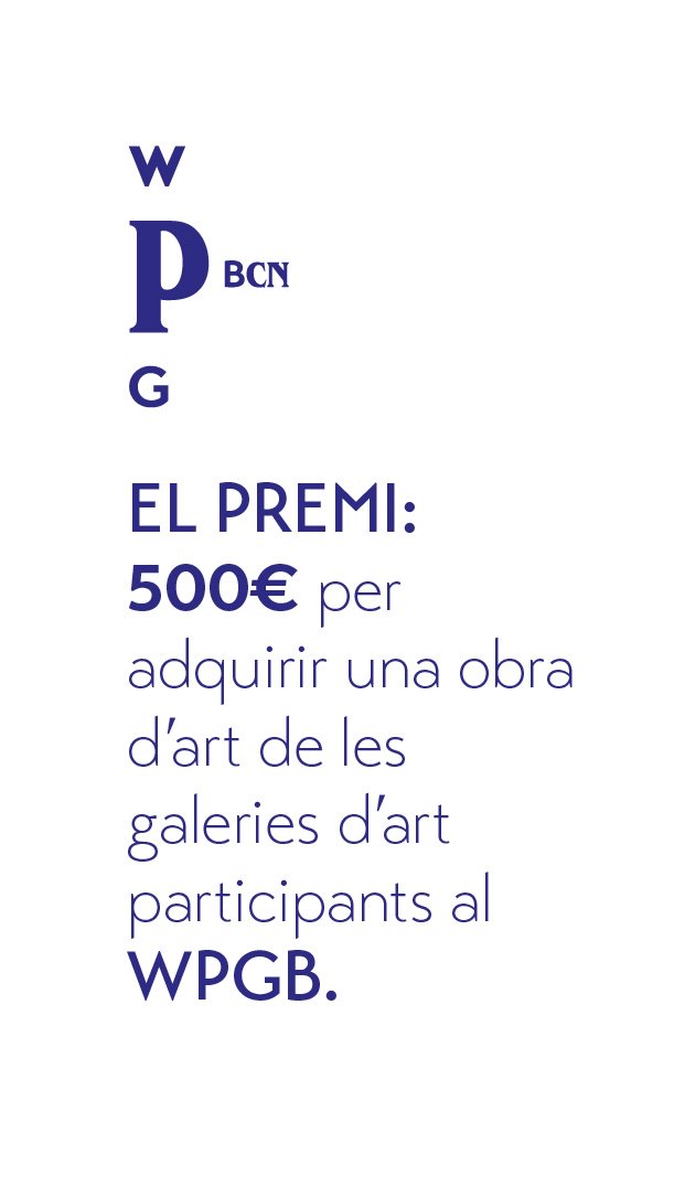 Demà és l'últim dia per finalitzar la ruta de les 13 galeries d'art participants en el projecte #WorldPaperGalleryBCN i entrar en el sorteig de 500€ per l'adquisició d'una obra d'art.