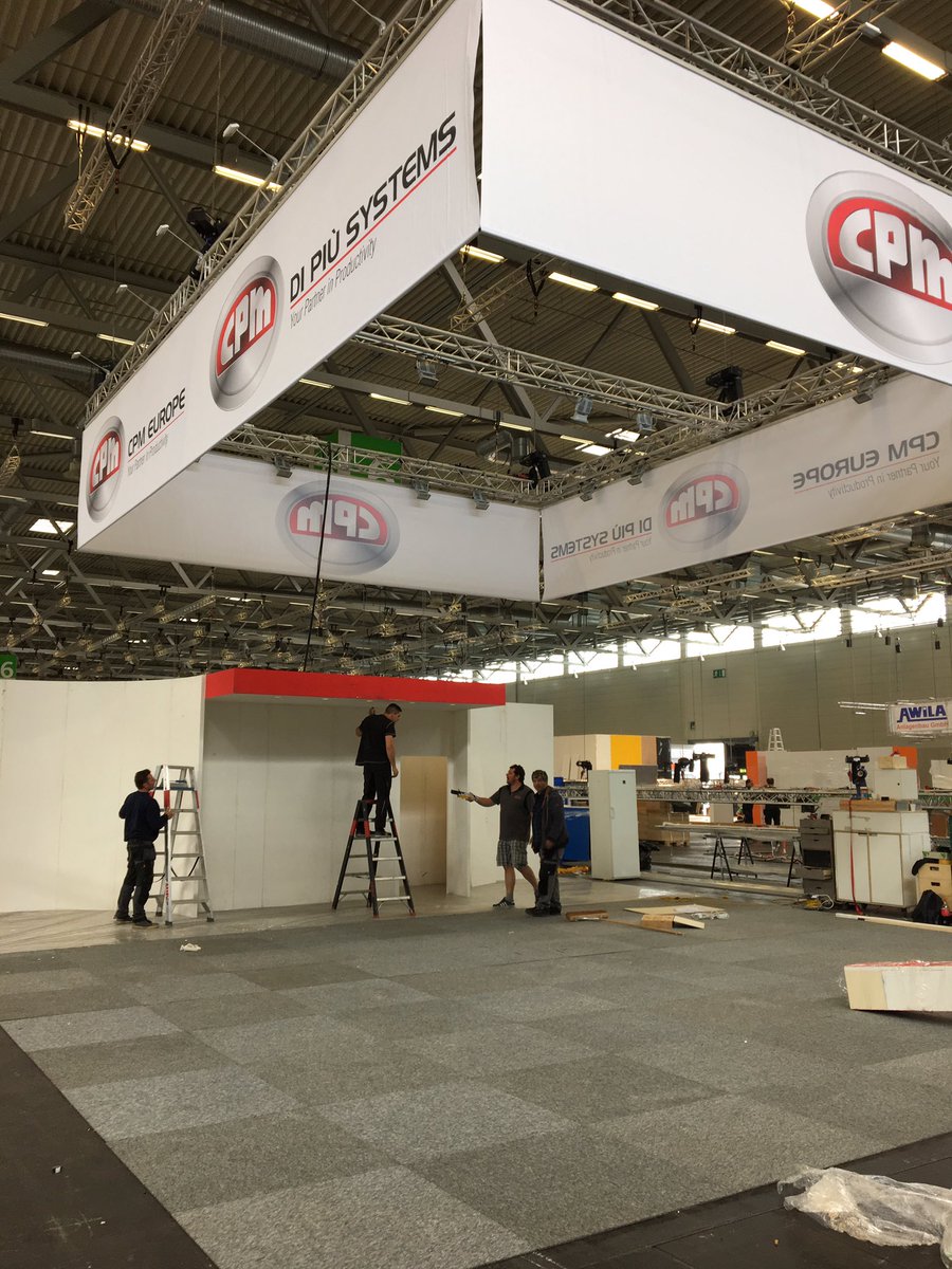 CpmEurope's tweet photo. #VICTAM 2019 here we come! Our team is already in #Cologne setting up for the show. Looking forward to seeing you there! #Feed #pellets #pelleting #victam19 #animalfeed #Innovations #cpm https://t.co/hGXkrWEHQj