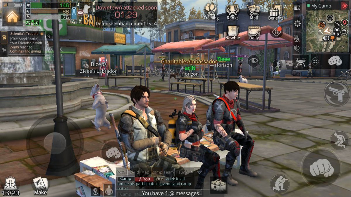 Syarif_1991's tweet image. Foto breng sama mayor ziee &amp;amp; vice aciN...horizon camp #lifeafter #SEAserver #horizoncamp