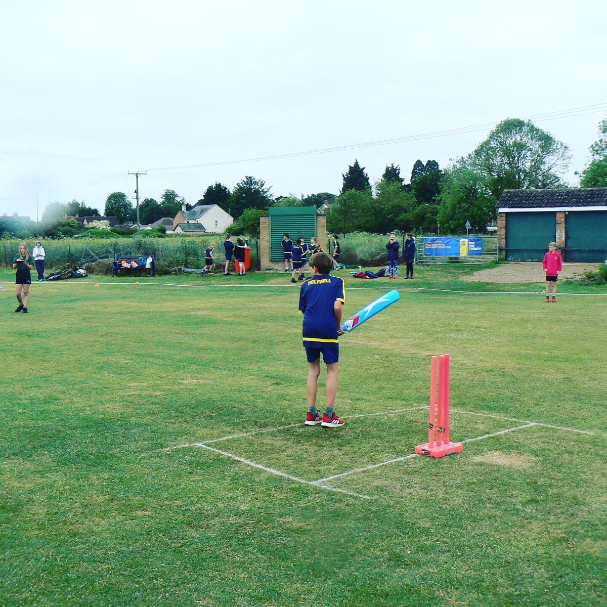 HuntsSSP's tweet photo. A few action shots from the Year 6 Kwik Cricket competition with @Cricket_East  at @EatonSoconcc on Tuesday 🏏

Congratulations to @MiddlefieldCPS @DLPT6  and Holywell CofE Primary School who progress to the county finals 🏆

#cricket #summer #schoolsport https://t.co/RINyBJGvPq