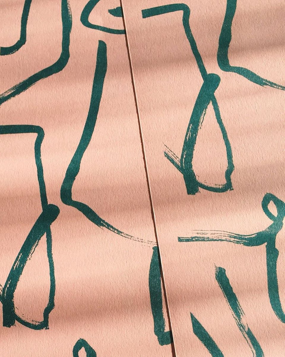 RealtPaperLtd's tweet image. What do you get when you cross photocopying with screen printing?....... This Stunning @emilyedwardsprint Risograph printed using Teal soy-based ink on @colorplanpapers  #Colorplan #ColorplanCandyPink  #risographprint #screenprint #print