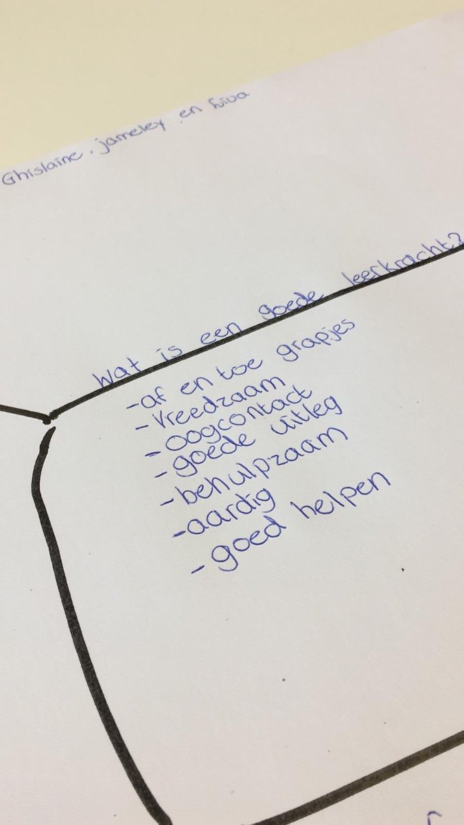 CBSTamarinde's tweet photo. Wat is een goed les en wat doet een goede leraar? Leerlingen uit groep 5 t/m 8 buigen zich hierover zodat wij weten waar we aan moeten werken komend jaar. Prachtig zo’n leerlingarena! https://t.co/snjaDDETU1