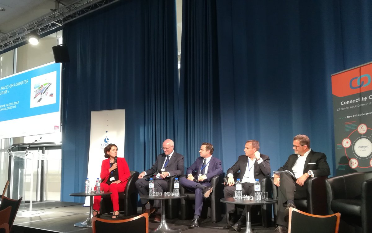 A big thank you to all of our speakers and delegates!🚀 It has been an amazing #SmartSpace2019 😍
<a href="/ESAbusinessapps/">BusinessApplications (Now ESA Space Solutions)</a> <a href="/CNES/">CNES</a> <a href="/Space4Europe/">ESA Space Solutions</a> <a href="/ConnectbyCNES/">Connect by CNES</a>