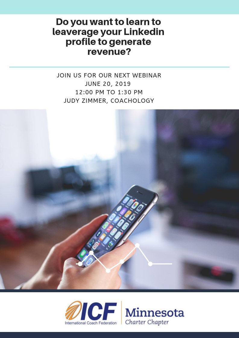 Join us and learn about leveraging your LinkedIn.  incfminnesota.org