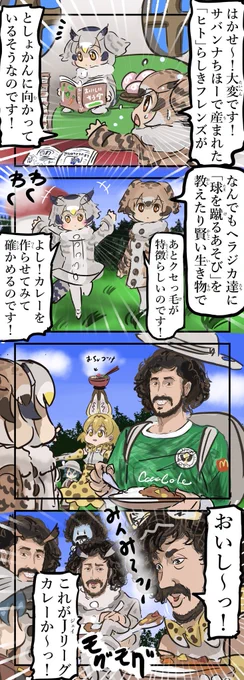 カレー。
　#けものフレンズ 