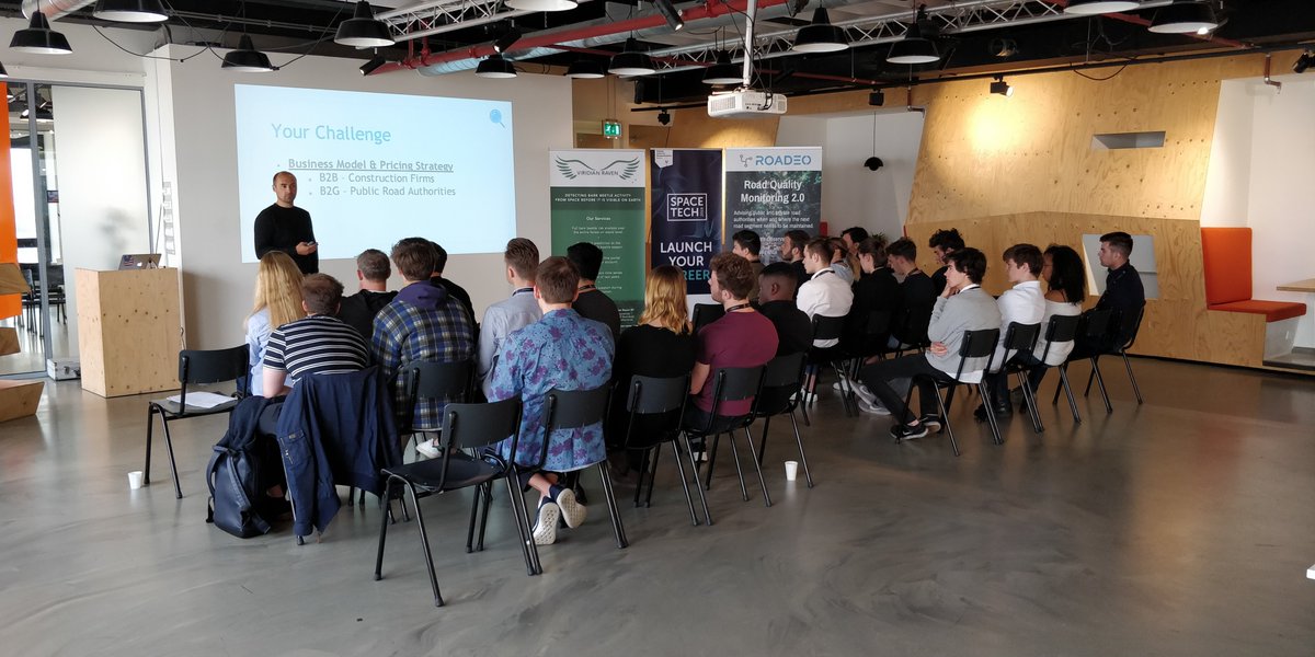 SBICNoordwijk's tweet photo. Our startups are challenging the @ECEStudents  in the #SpaceTech2019 at Rotterdam #downtoearth #space2be #ecestudents https://t.co/LNdlz17BRQ