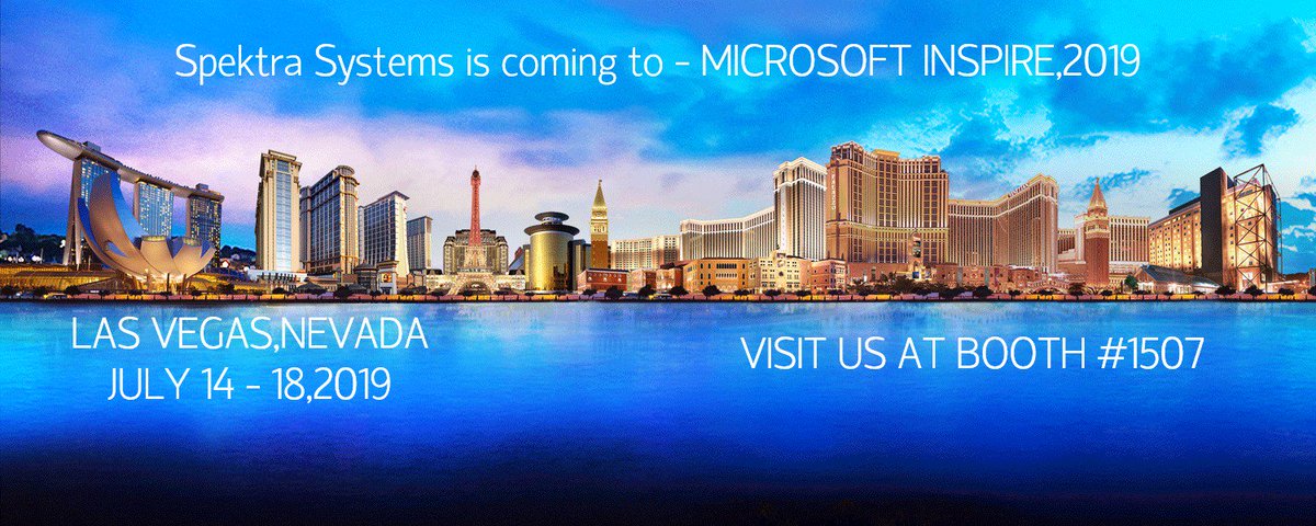 SpektraSystems's tweet image. We are super excited to announce our presence at Microsoft Inspire,2019 for the third consecutive year. 
Come and visit us on our &quot;BOOTH-1507&quot; …!!

#spektrasystems #cspcontrolcenter #cloudlabs #microsoft #microsoftInspire #inspire2019 #lasvegas #visitus 
#booth1507 #july2019.