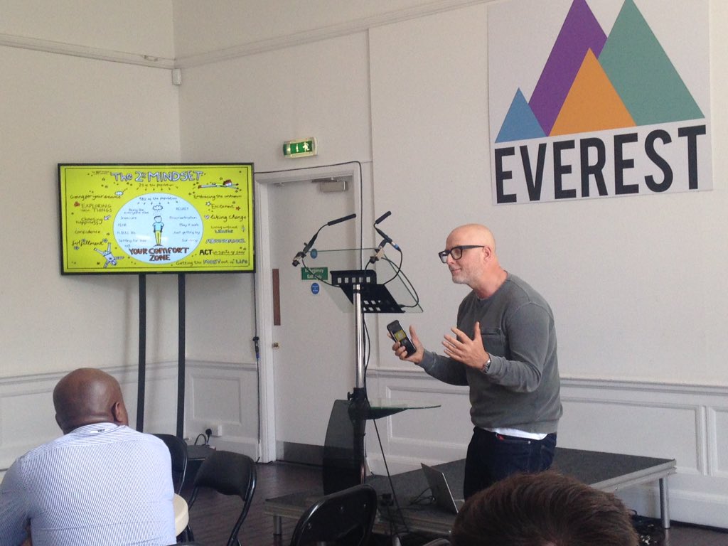 AdeleCarvil's tweet photo. Are you being the best version of yourself? Strive to be in the 2% mindset! #EverestConference2019 @accessplanit #theartofbrilliance @Posturite https://t.co/xkVfav4JPt