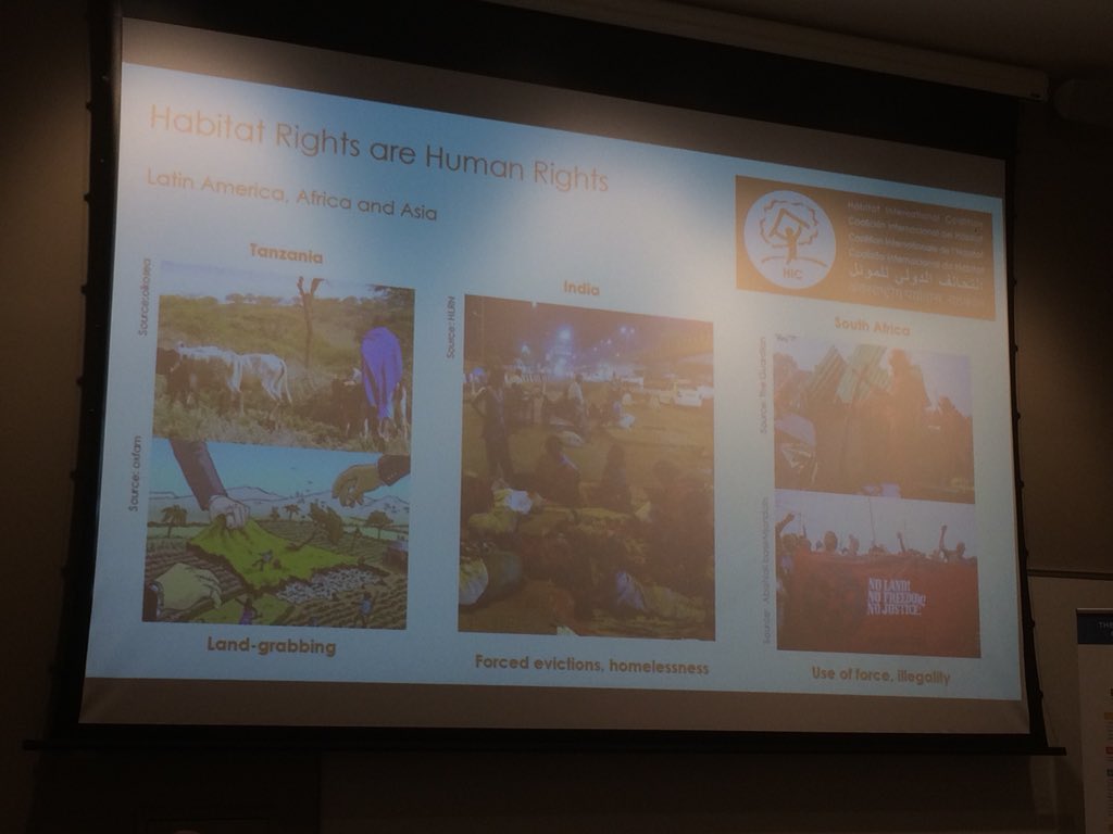 Reminder from Habitat International Coalition on the housing rights violations in the Globan South. Ressources, expertise should be mobilized to assist the most vulnerable. <a href="/habitatforisu/">Habitat for Humanity</a>