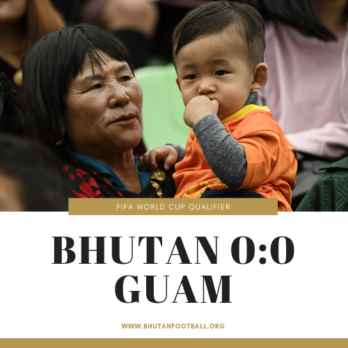 Latest Score Update:
FIFA World Cup Qualifiers: BHUTAN 0:0 GUAM
bhutanfootball.org

#bhutanvsguam #bhutan #dragonboys #fifa #FIFAWorldCupQualifiers #FIFAWorldCup