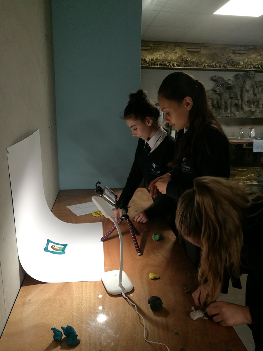 WHSJ7's tweet photo. We have had a fantastic week at @BadWolf_TV working with Stop Motion animation, thank you so much for having @willowshigh year 7 pupils for another engaging session. Here are some of the highlights from 7SC. #animationmovies #extracurricular #learningoutsidetheclassroom https://t.co/7UX91hwQw4