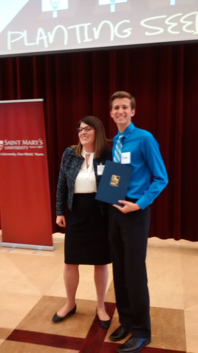 Congratulations to our recent Minister’s Entrepreneurship Award finalist Braden who received a Rising Star Award from RBC <a href="/100SeedsNS/">100 Entrepreneurs NS</a> event last evening! #ByBradenInc <a href="/nseducation/">NS Education and Early Childhood Development</a>