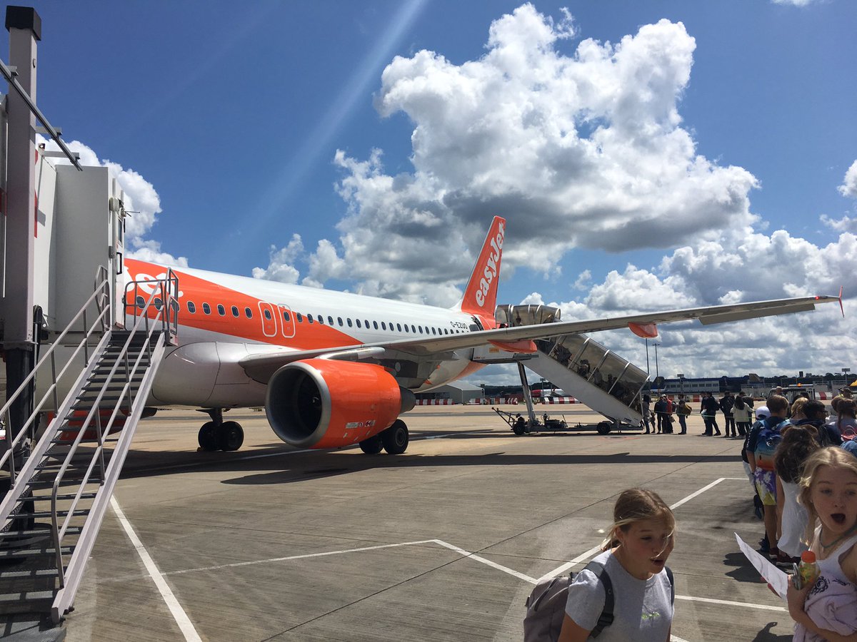 GCSLanguages's tweet photo. About to take off! #FrenchExchange2019 https://t.co/ZifwdvzIhR