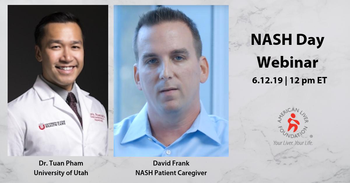 liverUSA's tweet photo. #Webinar alert! Wed. 6/12 is #InternaionalNASHDay. Our 12pm ET webinar will feature an overview from Dr. Pham of @UofUMedicine, as well as Caregiver David Frank, who lost his mother to the disease. Bring your questions and register today! https://t.co/JU7GxYFveX #liverdisease https://t.co/dn8isOcfR2