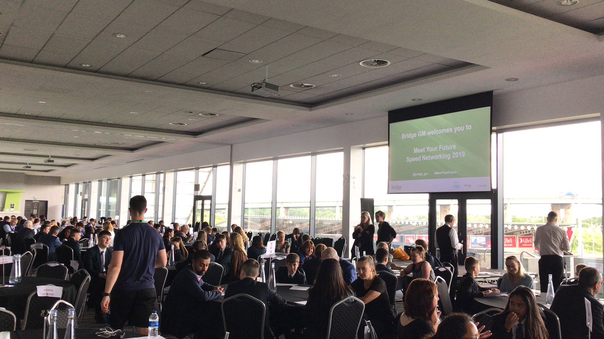 Amazing to see so many fantastic conversations between business volunteers and students finding out about working life! @bridge_gm <a href="/CareerEnt/">The Careers & Enterprise Company</a> #MeetYourFuture #NationalVolunteersWeek2019 ⭐️🌟