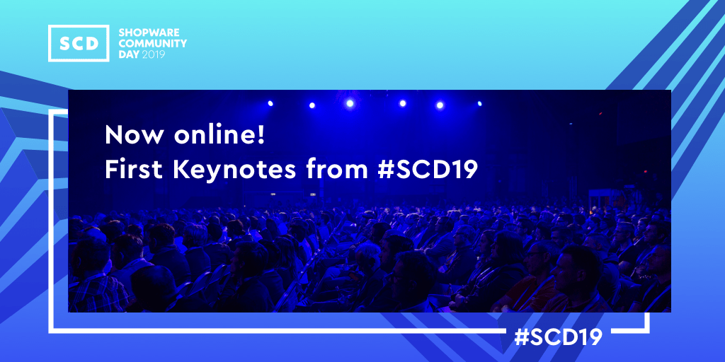 scd_2019's tweet photo. 🔊Here we go: The keynotes of @HamannSebastian and @danielnoegel as well as further presentations of the #SCD19 are online! Let's look back at the announcement of Shopware 6 and learn more about the future of eCommerce: https://t.co/Gn2fYEcL4F #shopware #SCD19 #Shopware6 #SCD20 https://t.co/tXg3KNajje