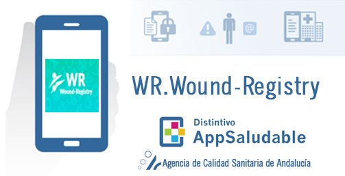 La app #WoundRegistry📲, que ayuda en el seguimiento de la evolución de las #heridas de sus pacientes, consigue el Distintivo #AppSaludable 🎖️ <a href="/calidadACSA/">Agencia de Calidad Sanitaria de Andalucía</a> y entra a formar parte del catálogo de #appsalud fiables y de calidad. ¡Enhorabuena! #mHealth ➡️bit.ly/2wEKIrb