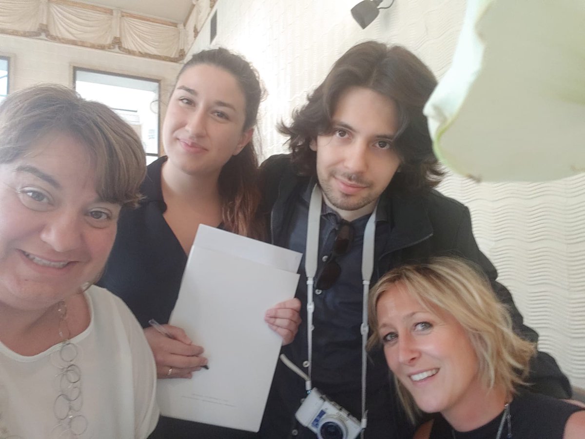 Con <a href="/micaelafaggiani/">Micaela Faggiani</a> e <a href="/lacriscros/">Cristiana Rossato</a> al Caffè Pedrocchi #Padova presentazione 4° evento "Degustazioni Sonore" con <a href="/opvorchestra/">OPV</a> 📰 #comunicazione #ufficiostampa