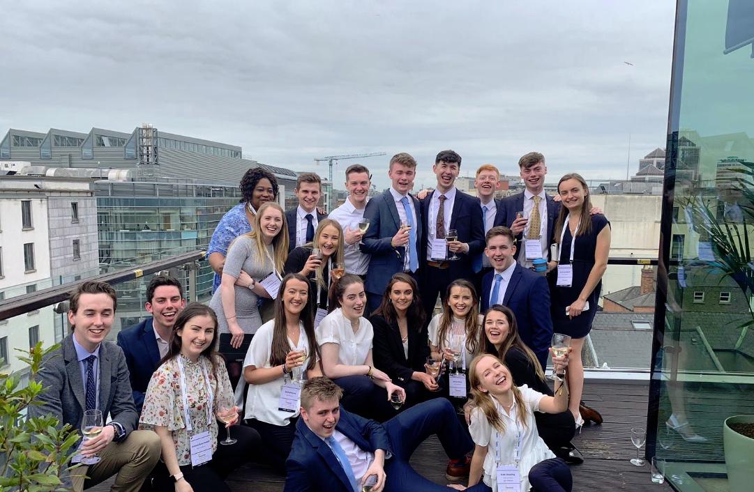 DCUVolunteer's tweet photo. This day last week was @enactusIreland National Competition 2019 where our @EnactusDCU students presented their superb projects incl. @scoop_second, @givebackIE &amp; @speakeasydcu. Congrats to all involved, especially the fantastic faculty advisors - here's to another exciting year! https://t.co/4w1N6GlMHt