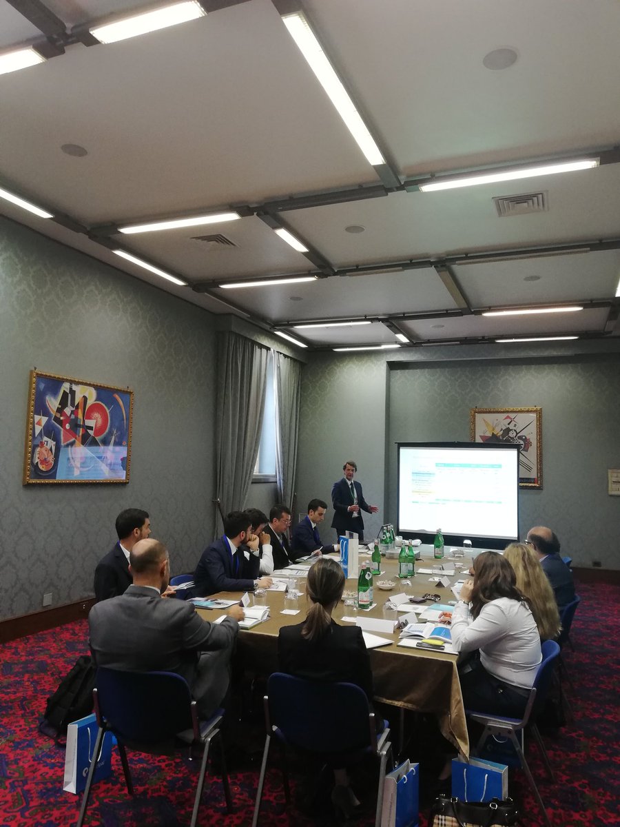 EugeniaJJimenez's tweet photo. Damien Buchet, CIO Total Return at #Finisterre Capital @principal on the firm's EMD total return strategy at #IESUMMIT at the #Aldrovandi Villa Borghese hotel in Rome #IEItalianSummit https://t.co/evH5E4JfTW