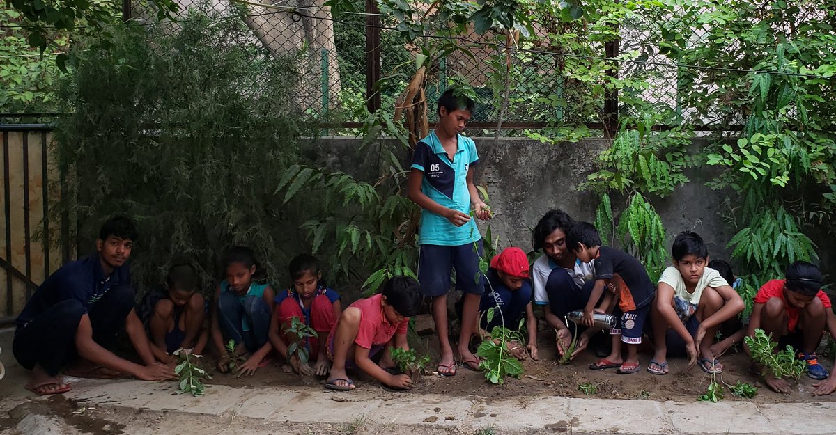 ApoorvOmArtist's tweet photo. #WorldEnvironmentDay!
Awareness about #SaveEnvironment among new generation with #Youth & #children #planting #trees for more safe #environment. #BeatAirPolution @UNEnvironment
#climatechange #ClimateAction #BreatheLife #CleanAirDay #nature #SaveEarth #SaveTrees #AirPollution https://t.co/shh18NSivG