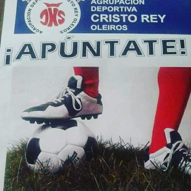 Adcristorey's tweet photo. Llámanos si quieres jugar al fútbol.
629 611 965/ 657 753 357 https://t.co/lXee6AV5IN