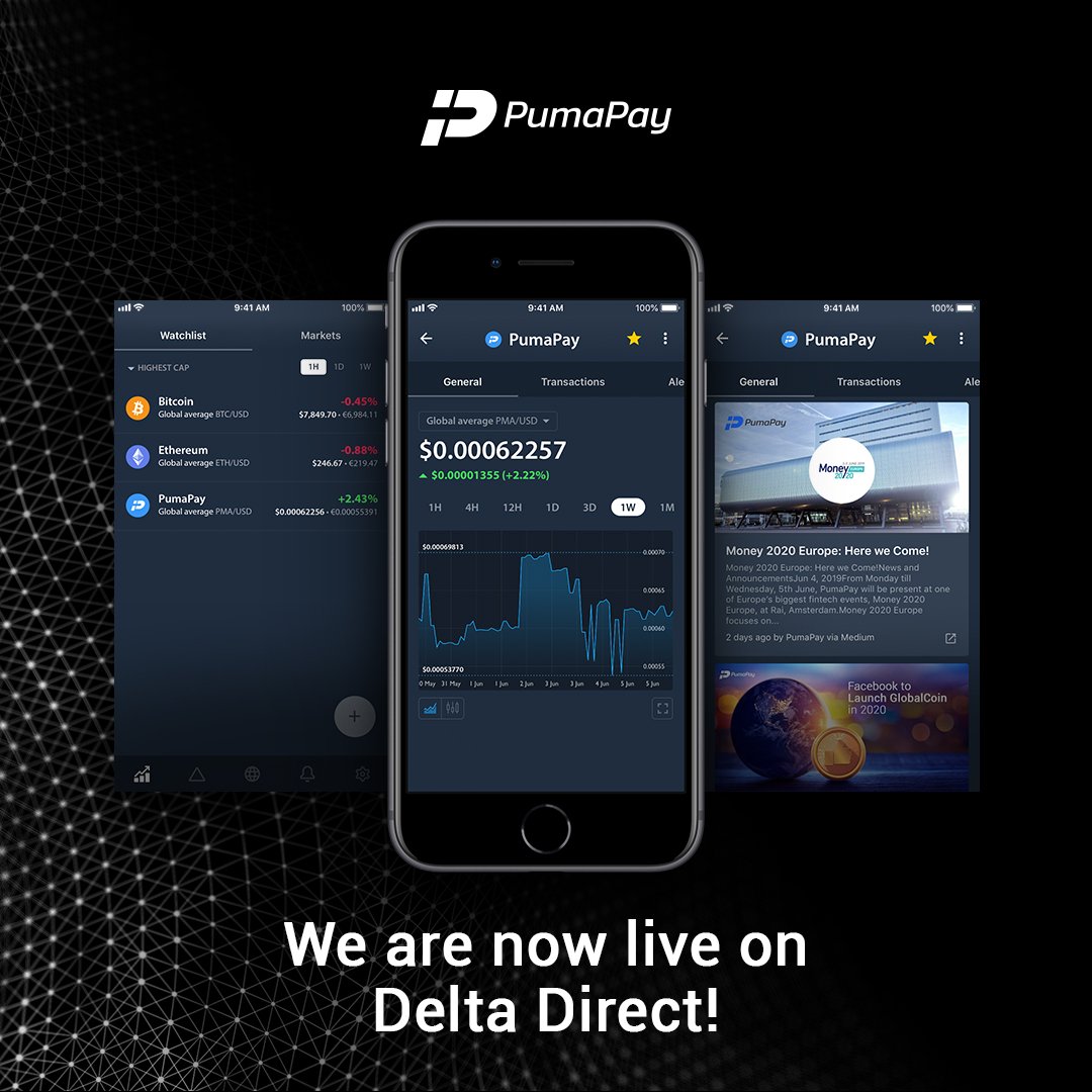 PumaPay tweet media