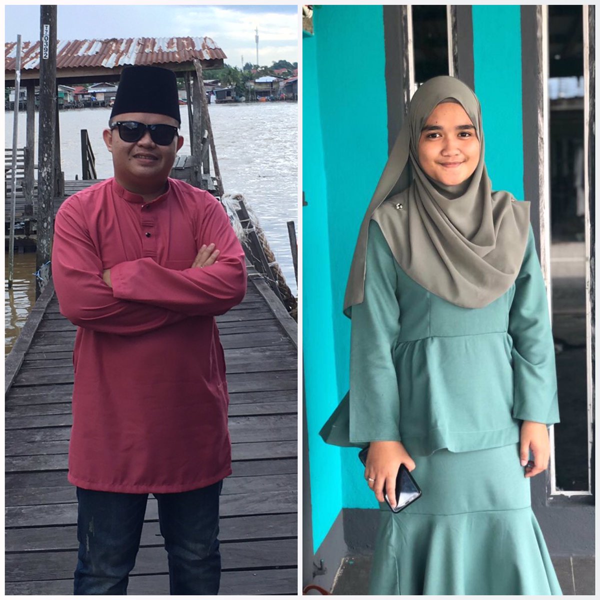 ZainolAli's tweet photo. Sorang di Bintulu.. Sorang di Srikei
Okay Selamat Hari Raya😊 https://t.co/G60PmaOdl8