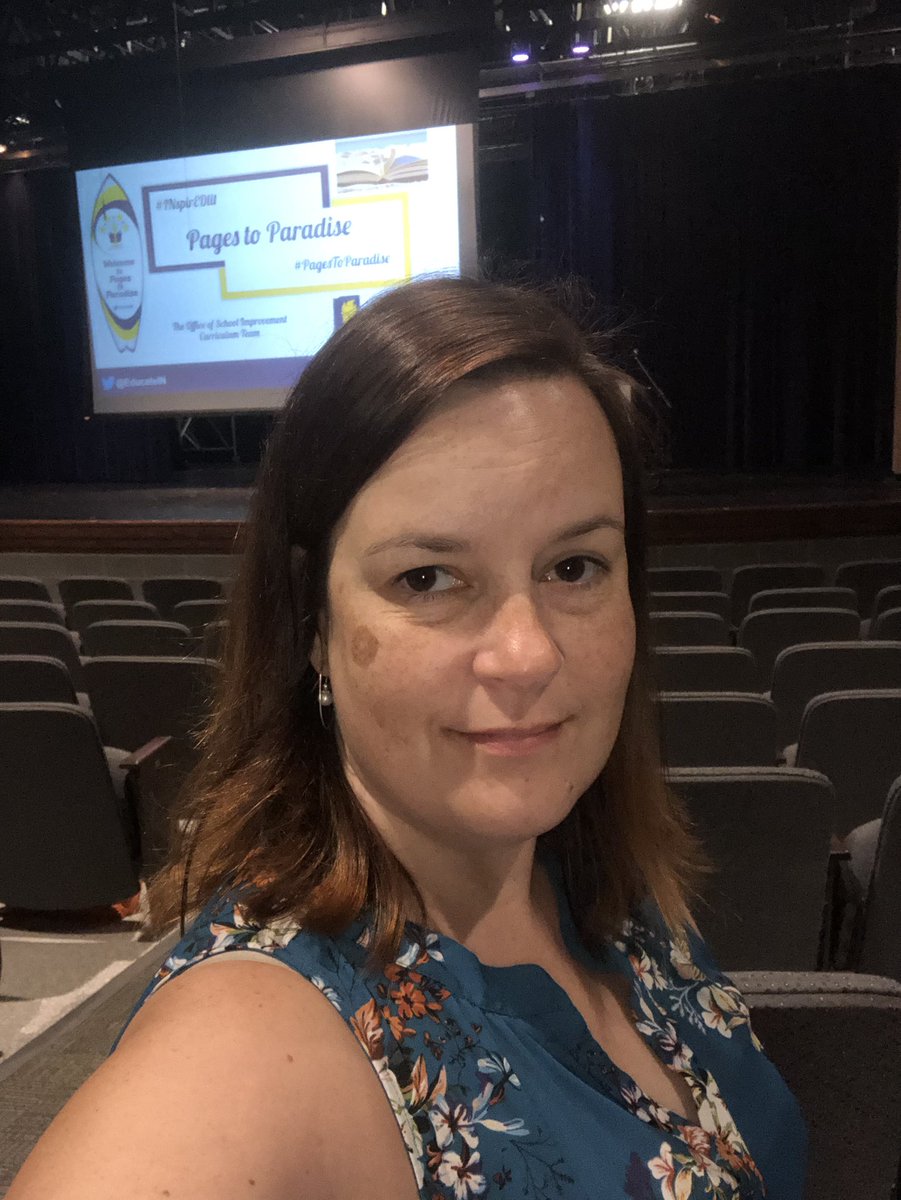 d_dellnor's tweet photo. Ready for a morning of professional  learning with @EducateIN in my former high school @ClarksvilleSchs.  #PagesToParadise #WeAreGreater https://t.co/qvh3LYTG6X