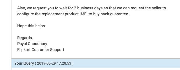 FromNirav's tweet photo. @flipkartsupport Please have respect towards customers, Not able to resolve the issue since 27th May 2019. https://t.co/7PkOyTjZZw