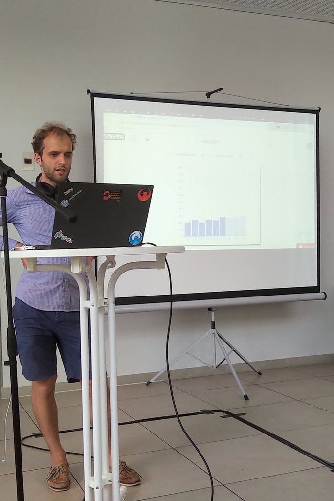 F_Boesenberg's tweet image. 4 Tage, 4 Teams - und beeindruckende Ergebnisse beim 2. #Thingkathon vom @smartsystemshub - unter anderem Anwendung von #KI auf der Hub:Sensorbox