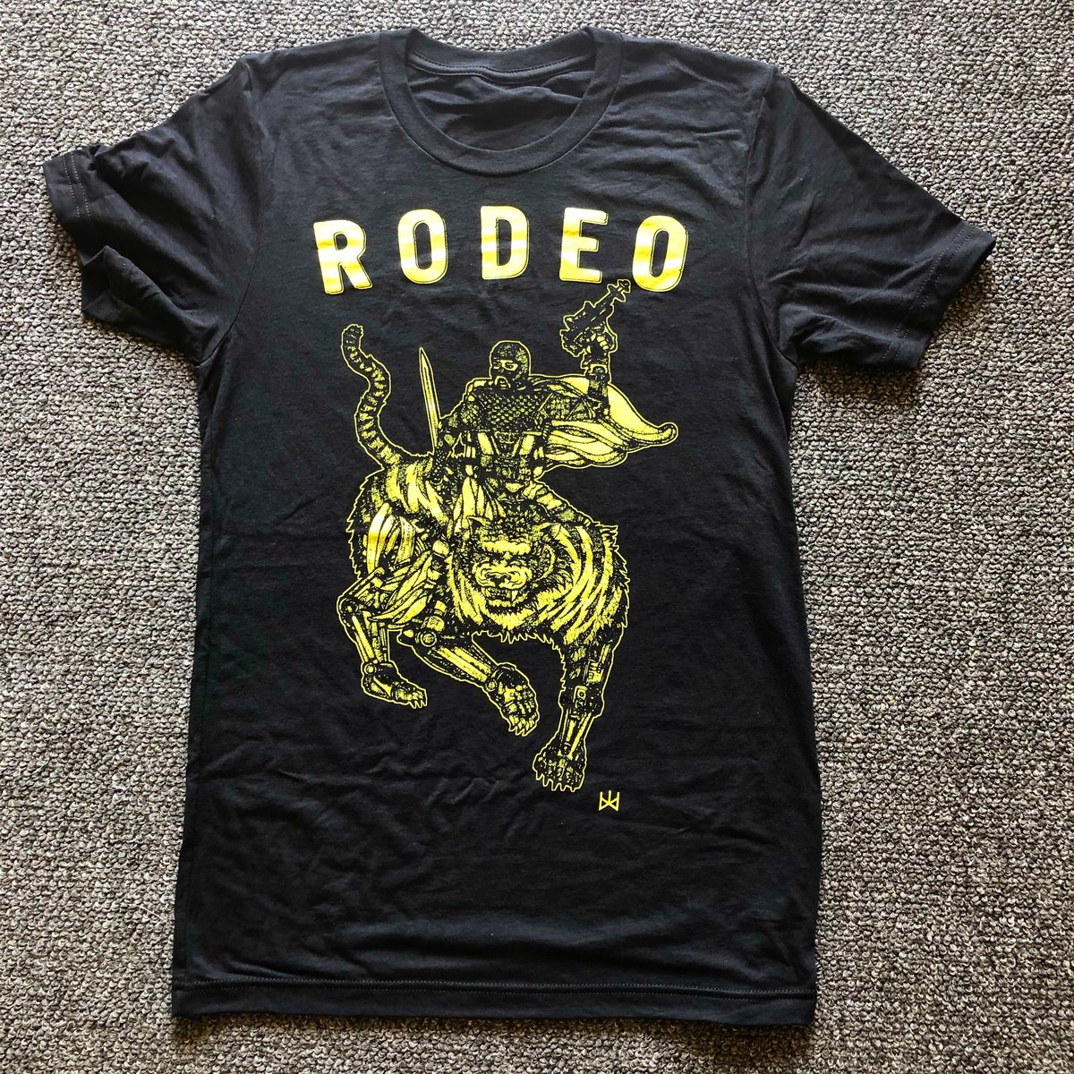 #new #rodeo #color #way #firstfriday #paseoartsdistrict #dorshak #planetdorshak #bombsawayart #scifi #tee