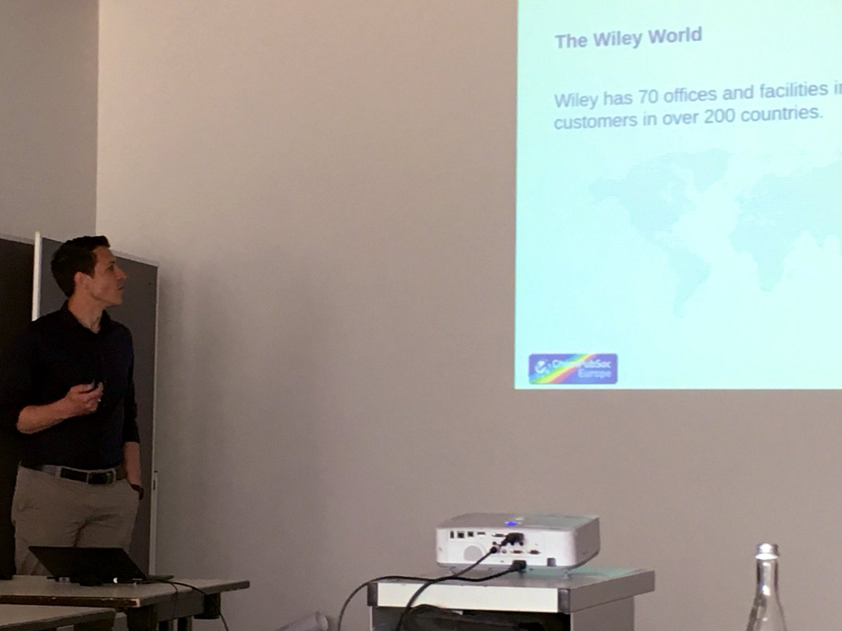 It was a pleasure to have @RaggRuben at our annual retreat reporting about <a href="/ChemBioChem/">ChemBioChem</a> and other <a href="/WileyVCH/">Wiley-VCH</a> journals. We are looking forward to #openaccess !