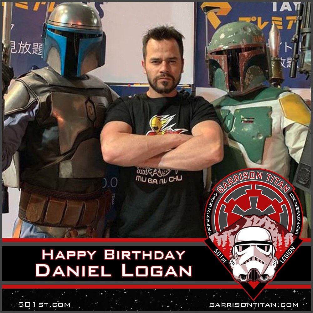 Happy Birthday to @instadaniellogan who played Boba Fett in Attack of the Clones, and the Clone Wars. #starwars #daniellogan #bobafett #attackoftheclones #theclonewars #yep