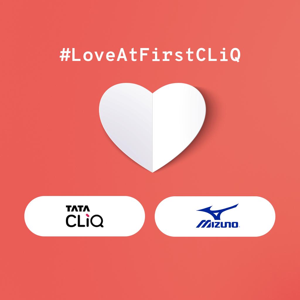 TataCLiQFashion's tweet photo. This partnership gives us the feels. Here’s to more CLiQs with you @MizunoUSA. #LoveAtFirstCLiQ https://t.co/ftykd1p8Lt