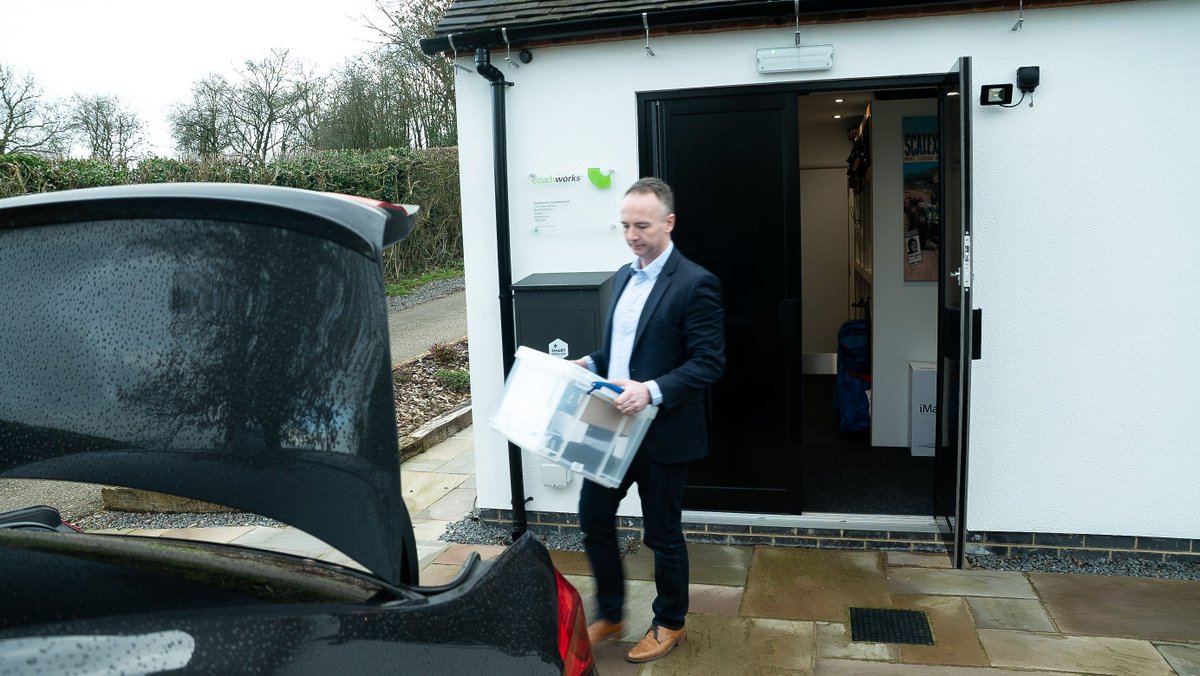 Coachworks2002's tweet photo. Operations Director Martin Riddell heading out to help facilitate a Regional Sales Manager event for a valued OEM client. What are you up to today?
#businessimprovers #coachworksconsulting https://t.co/8fClZlqfCp