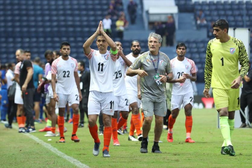IndSuperLeague's tweet photo. 🇮🇳📸 | Though the #BlueTigers didn't get the desired result, they showed signs of promise against Curacao 🇨🇼 in their #KingsCup encounter yesterday.
Here are some of the best images from #CUWIND ⚽
#IndianFootball #BackTheBlue https://t.co/S4C3fCpiqn