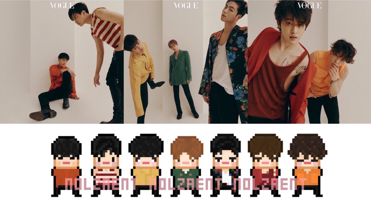 nolzaent's tweet photo. VOGUE KOREA JUNE 2019
코니 KONY Ver.
#진환 #윤형 #바비 #한빈 #동혁 #준회 #찬우 #JinHwan #YunHyeong #BOBBY #BI #DongHyuk #JunHoe #ChanWoo #아이콘 #iKON #iKONfanart #fanart #pixelart https://t.co/q1YLdhiwpJ