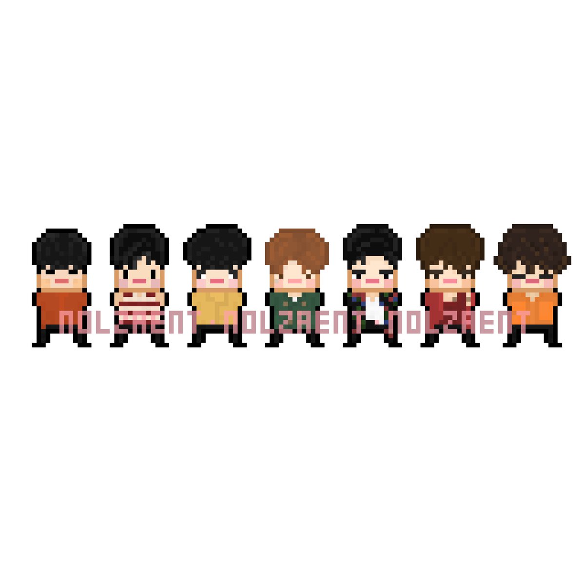 nolzaent's tweet photo. VOGUE KOREA JUNE 2019
코니 KONY Ver.
#진환 #윤형 #바비 #한빈 #동혁 #준회 #찬우 #JinHwan #YunHyeong #BOBBY #BI #DongHyuk #JunHoe #ChanWoo #아이콘 #iKON #iKONfanart #fanart #pixelart https://t.co/q1YLdhiwpJ