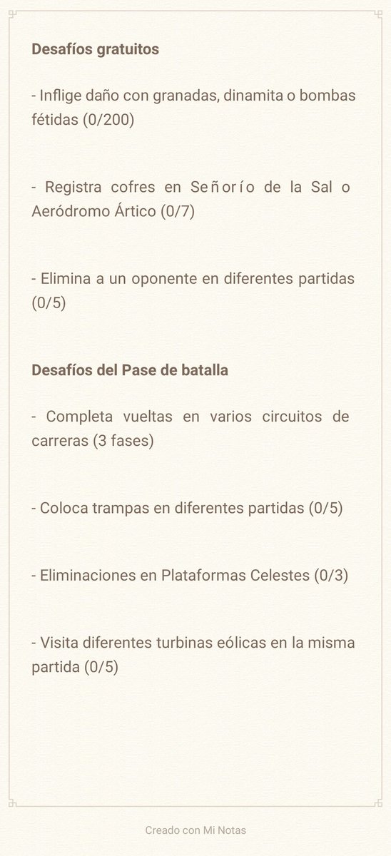 Labiera18's tweet photo. Los desafíos de la semana 5!! #Fortnite #Week5Challenges #DesafiosSemana5 #FortniteHelp https://t.co/WRzzXTMLqw