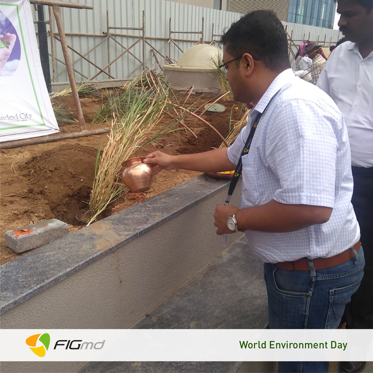 FigmdI's tweet photo. World Environment Day celebration at FIGmd.
#WorldEnvironmentDay #EnvironmentDay #GoGreen #Green #FIGmd https://t.co/5fqDXrXTxn